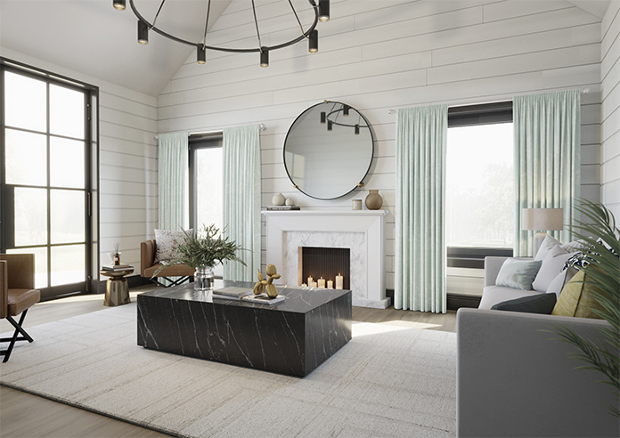 Laura Ashley Josette, Duck Egg - Made to Measure Curtains - Image 7